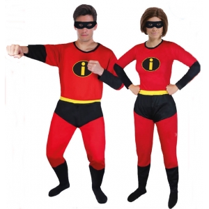Adult Red Super Costume - Adult Superhero Costumes